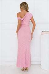 In My Style Era Off Shoulder Maxi Dress
