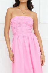 Luciana Strapless Maxi Dress