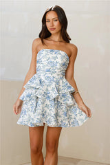 Street Style Queen Strapless Mini Dress